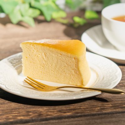 チーズケーキと紅茶